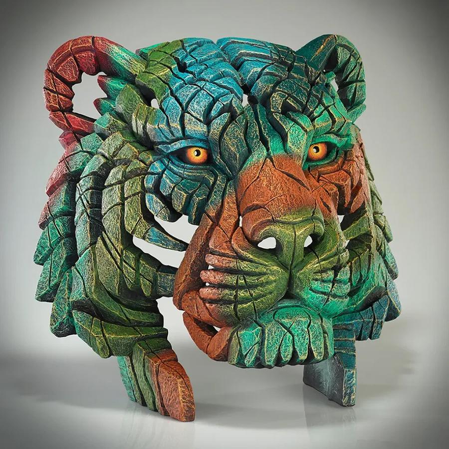 Tiger Head Sculpture - Jungle Hunter (Time Limited Edition)